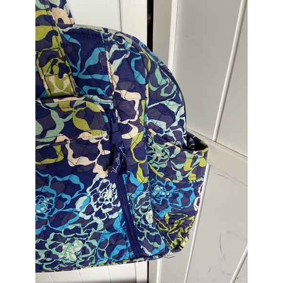Vera Bradley Katalina Blues Stroll Around Diaper Bag Tote Lots of Pockets - Picture 7 of 10